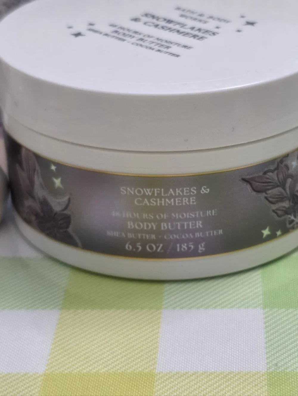 Bath & Body Works Snowflakes & Cashmere Body Butter 6.5oz NEW Rare